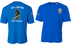 221st IEW BN Royal Short Sleeved Performance Tee