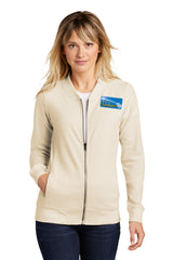 PEO Ladies Lightweight French Terry Bomber
