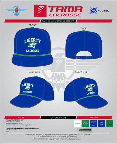 Liberty Lax IKON Rope Hat