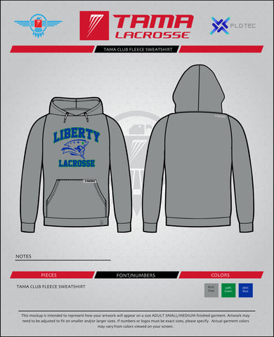 Liberty Tama Club Hooded Sweatshirt