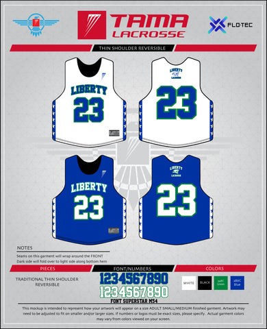 Liberty Custom Tama Reversible