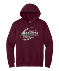 RYFL Maroon Marauders Gildan Heavy Blend Hooded Sweatshirt