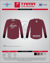 RYFL Maroon Marauders Tama Long Sleeve TekT