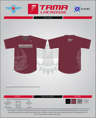 RYFL Maroon Marauders Tama Short Sleeve TekT