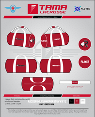 RYFL Red Raiders Tama Mini Team Duffle Bag