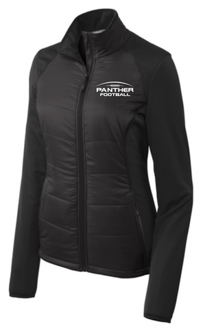 RYFL Black Panthers Port Authority Women's Hybrid Soft Shell Jacket