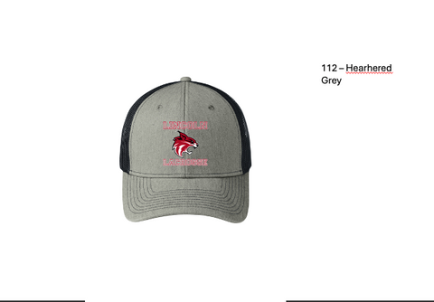 Lincoln Lacrosse Port Authority Snapback Trucker Cap