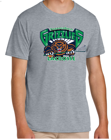 ThunderRidge- Men's cotton teeshirt (Grey and Navy)