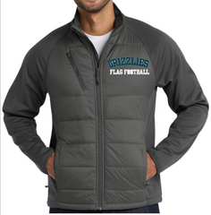 TR FF Hybrid Puffer Jacket-Grey