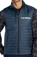 TR FF Full-Zip Puffer Vest (Navy)