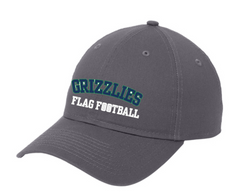 TR FF New Era Adjustable Unstructured Hat- Grey