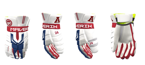 Albany Academy Custom Maverik M7 Gloves