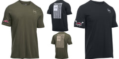 Cheyenne Mtn Adult and Youth UA Freedom Flag Tee