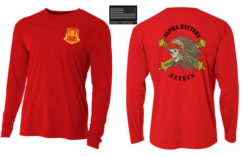 Alpha Battery Performance Long Sleeved Tech Tee