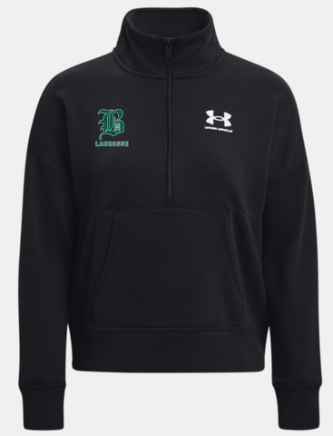 Benedictine Womens UA Rival Fleece 1/2 Zip