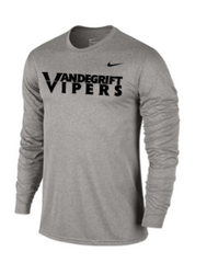 Vipers  Nike Long Sleeved Legend Dri Fit Tee Option 1