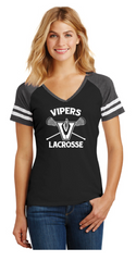 Vipers District Women’s Game V-Neck Tee