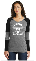 Vipers New Era® Ladies Tri-Blend Performance Tee