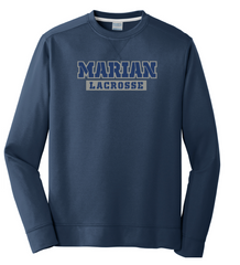 Marian Univ. Custom Port & Company Performance Fleece Crewneck Sweatshirt