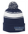Marian Univ. Custom Sport-Tek Stripe Pom Pom Beanie