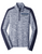 Marian Univ. Custom Electric Heather Colorblock 1/4-Zip Pullover