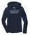 Marian Univ. Custom Ladies 100% Combed Ring Spun Cotton Long Sleeve Hooded T-Shirt