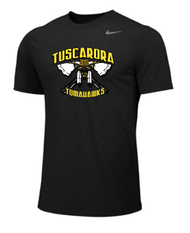 Tuscarora Black Nike Short Sleeved Legend Dri Fit Tee